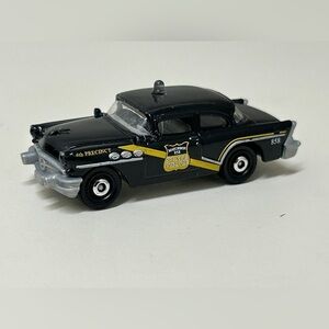 c. 2012 Vtg Matchbox 1:64 1956 Buick Police Car